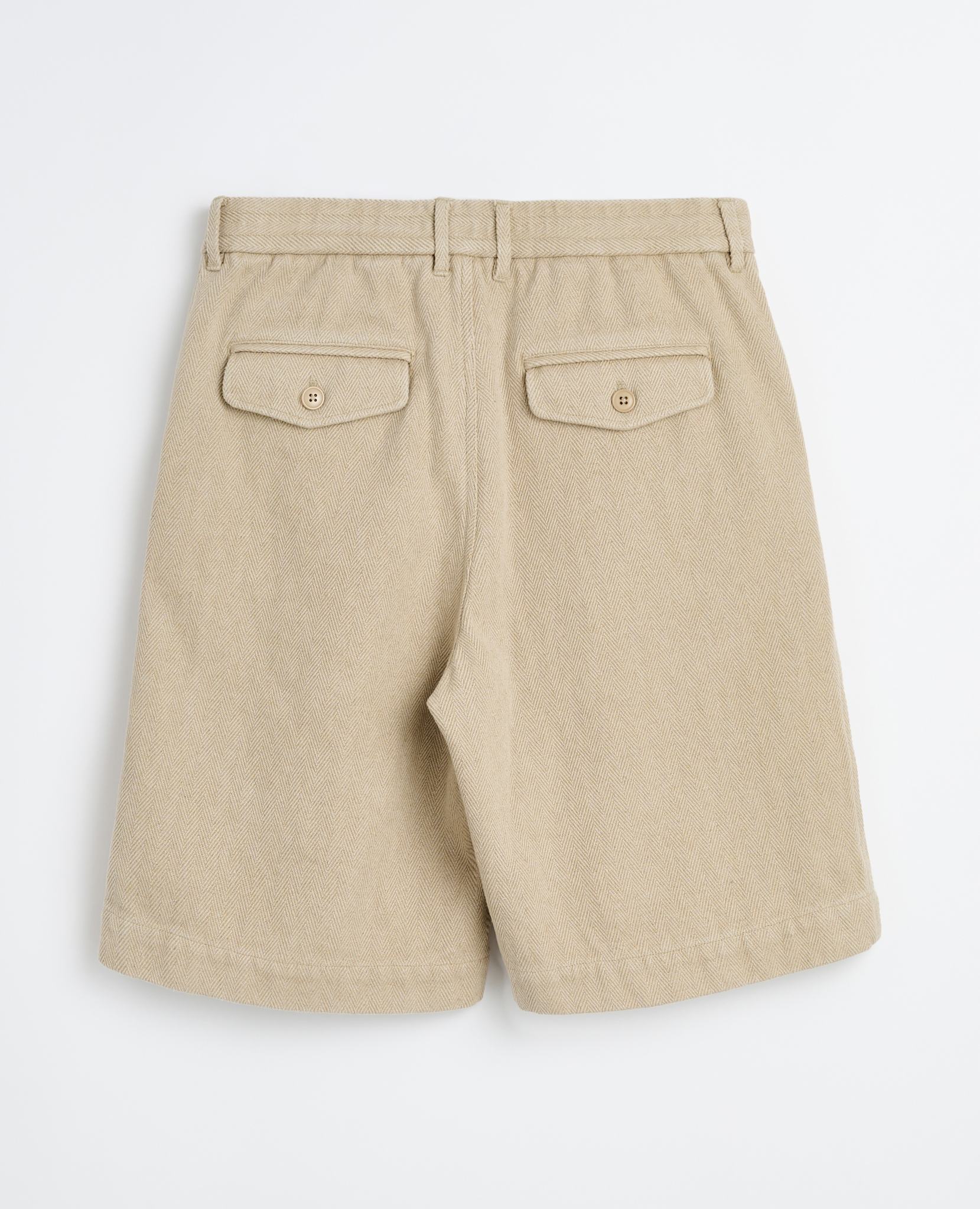 Drawstring Shorts Heavy Linen - Image 3