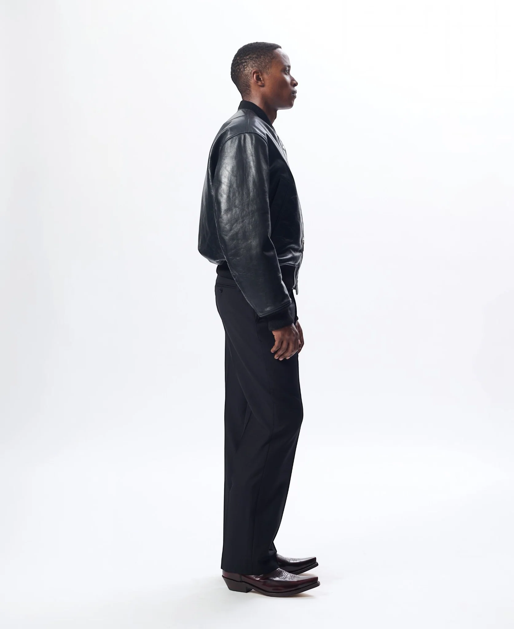 LEATHER FLIGHT JACKET - Image 7