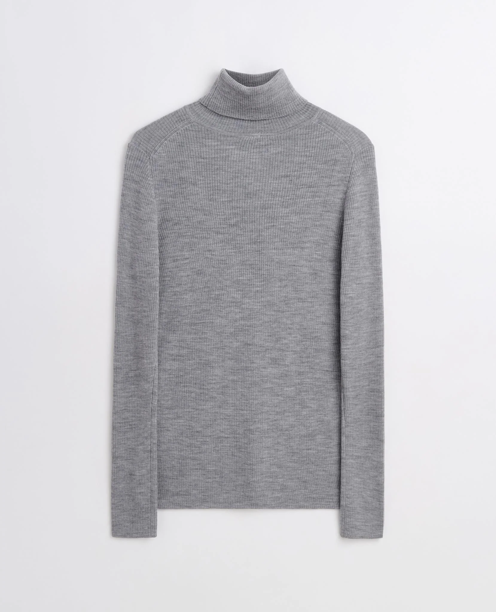 MERINO RIB TURTLE NECK - Image 2
