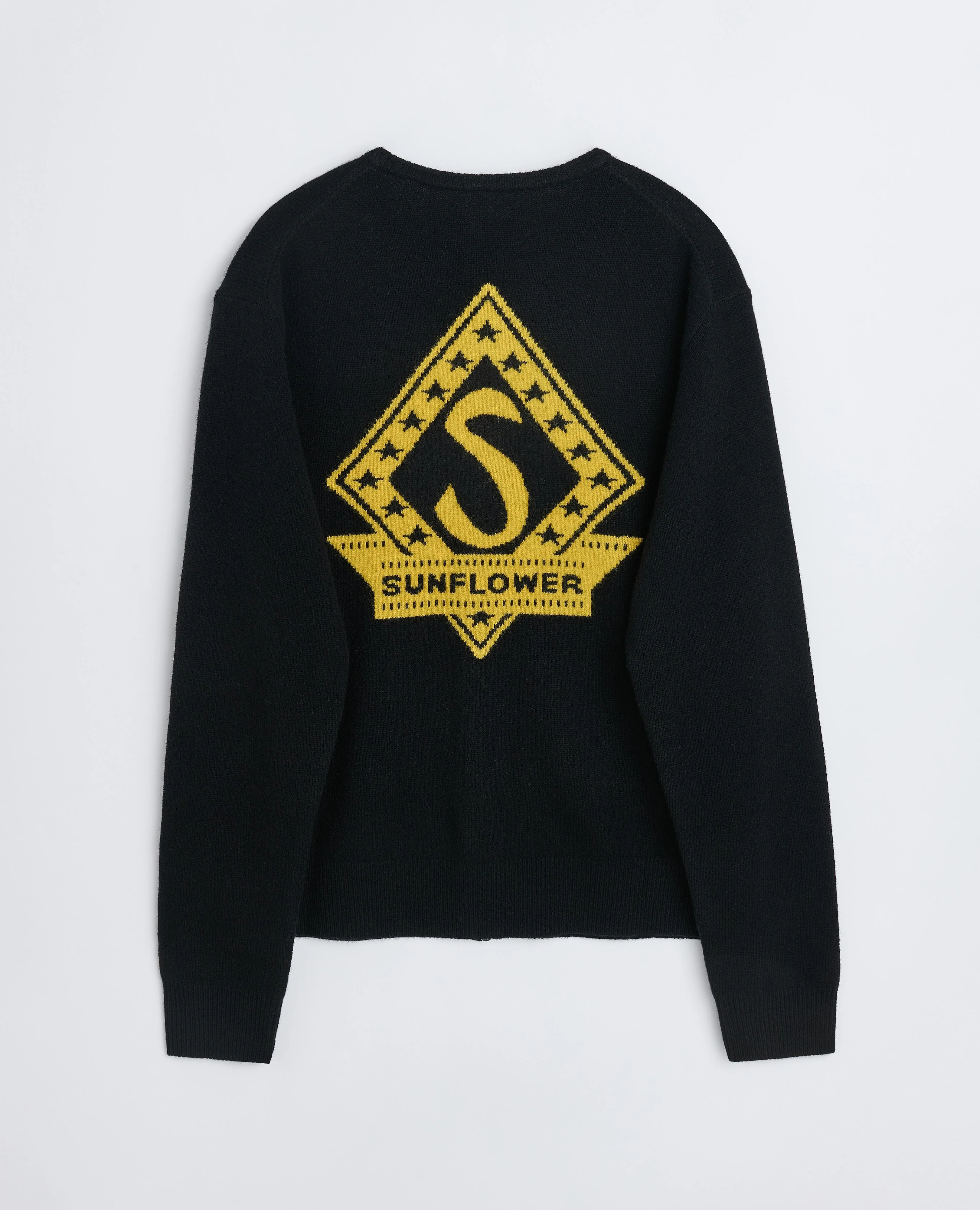 MOVIE ZIP CARDIGAN . BLACK - Image 3