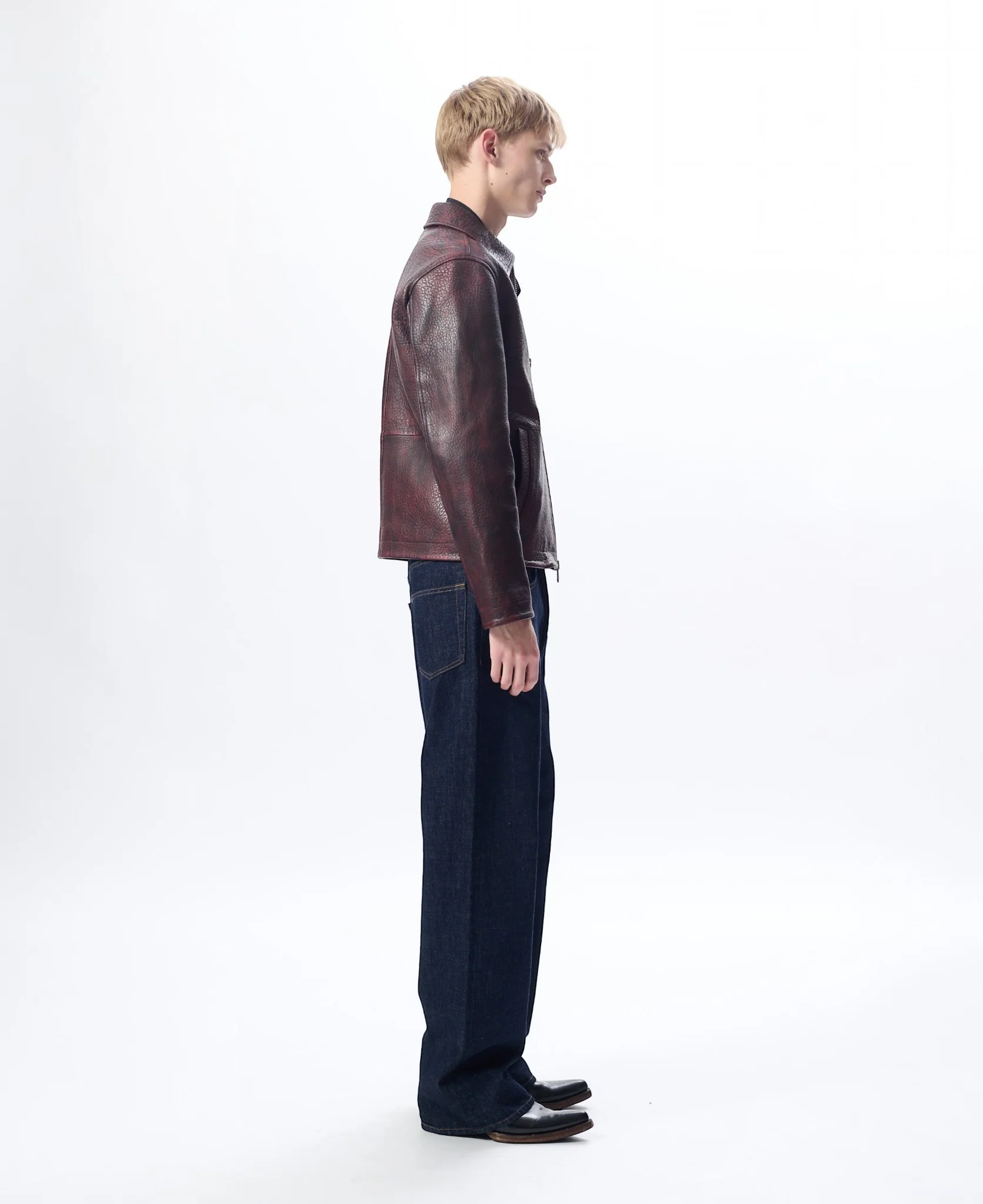 SHORT LEATHER JACKET - Image 3
