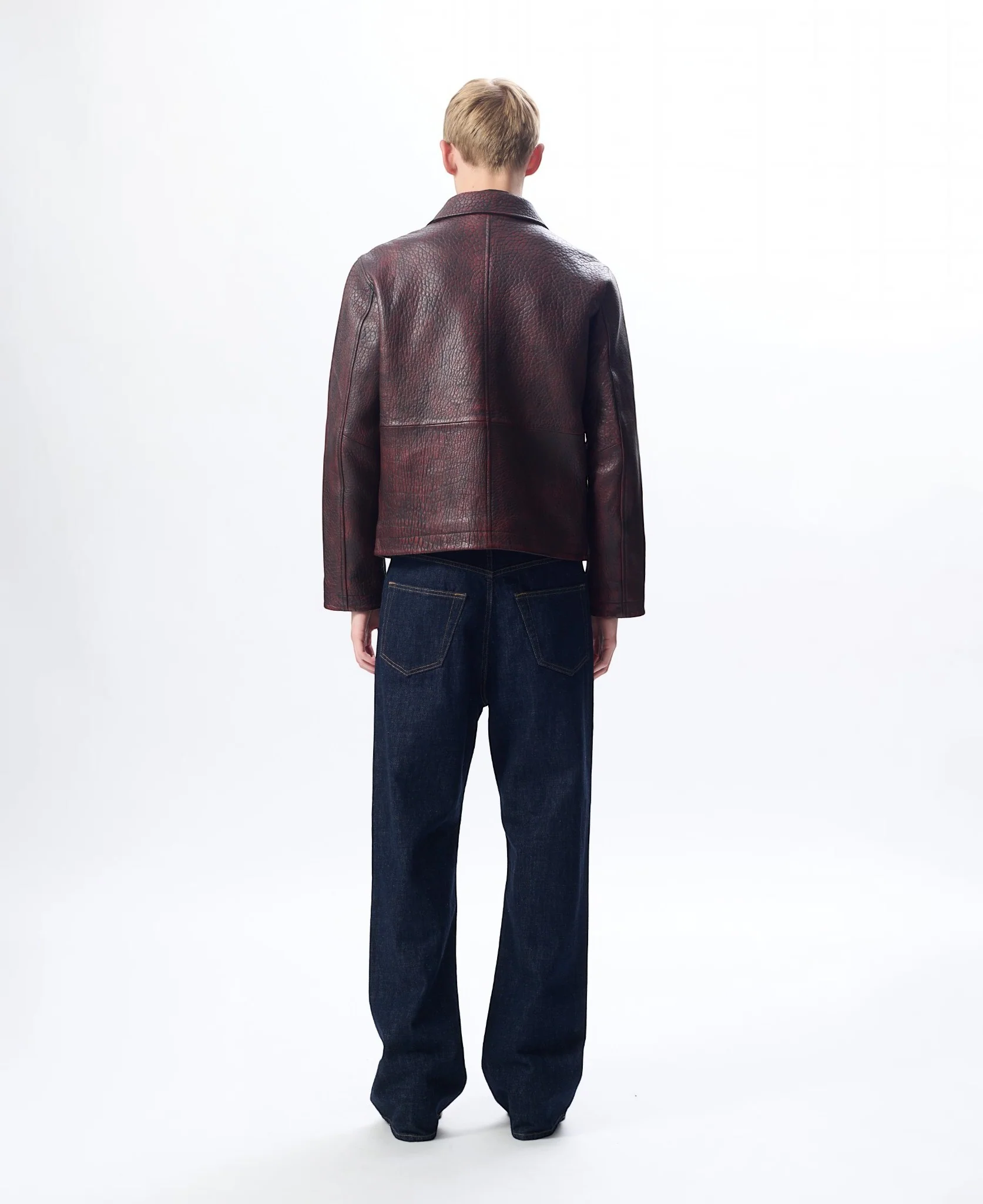 SHORT LEATHER JACKET - Image 4