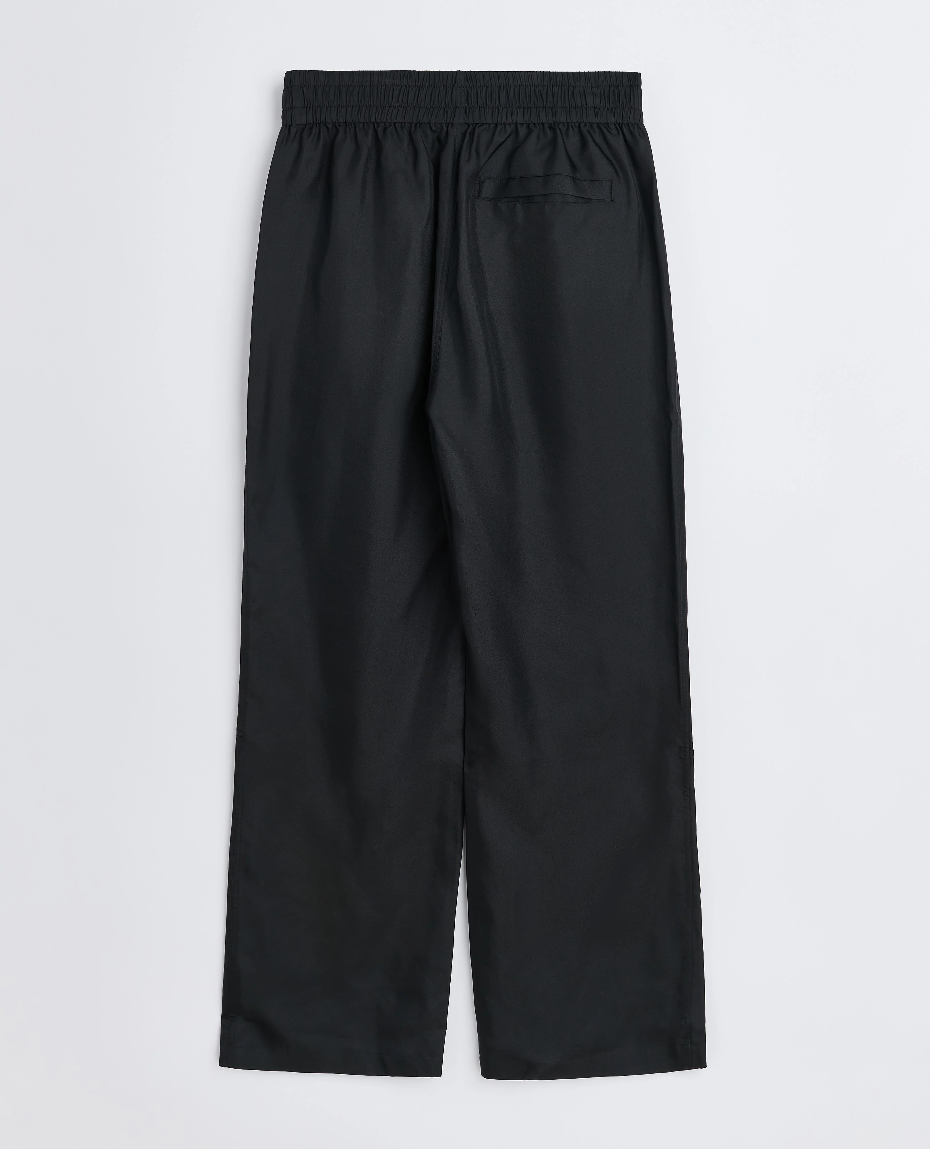 SILK PANT . BLACK - Image 3