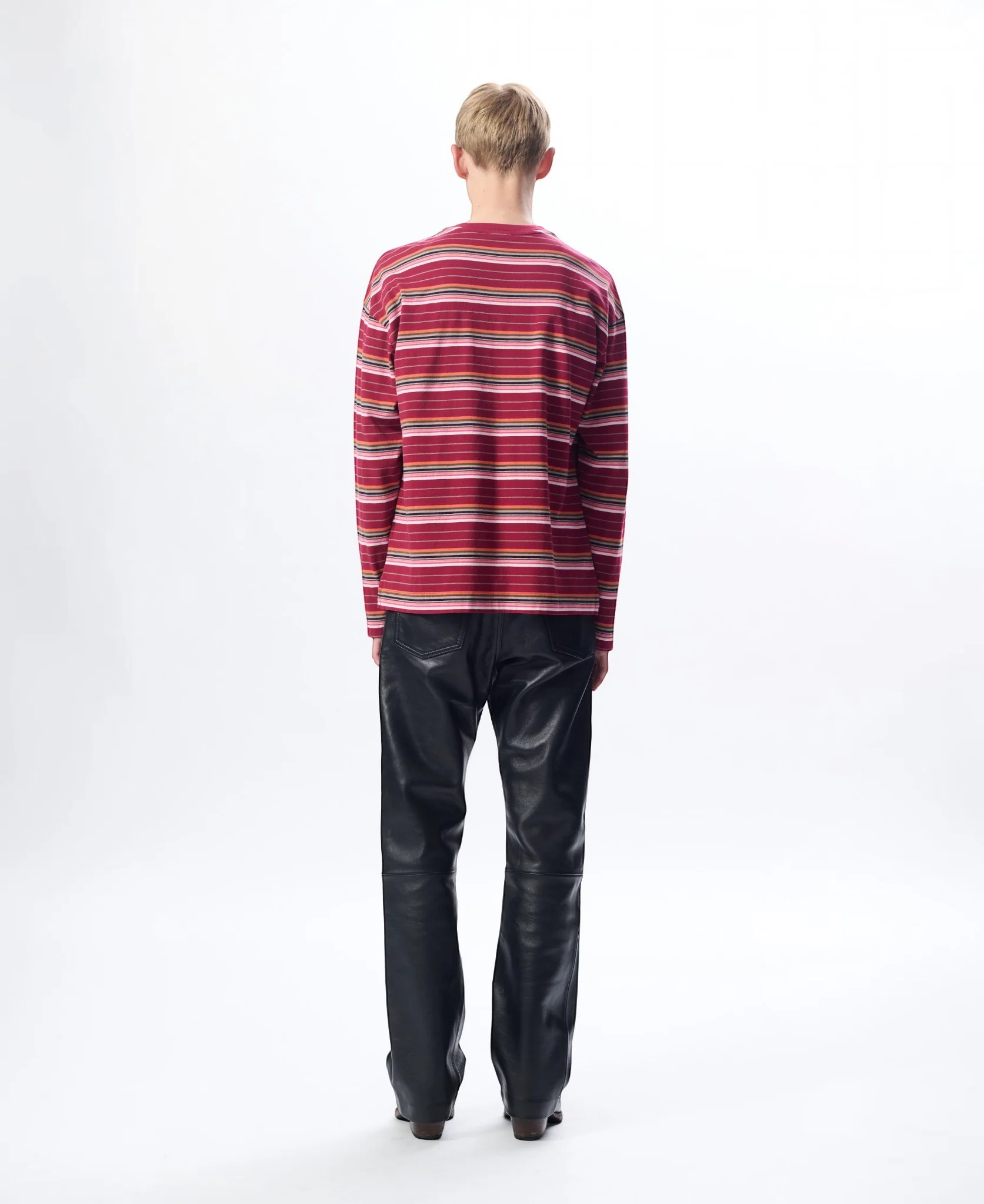 STRIPE LS POCKET TEE - Image 4